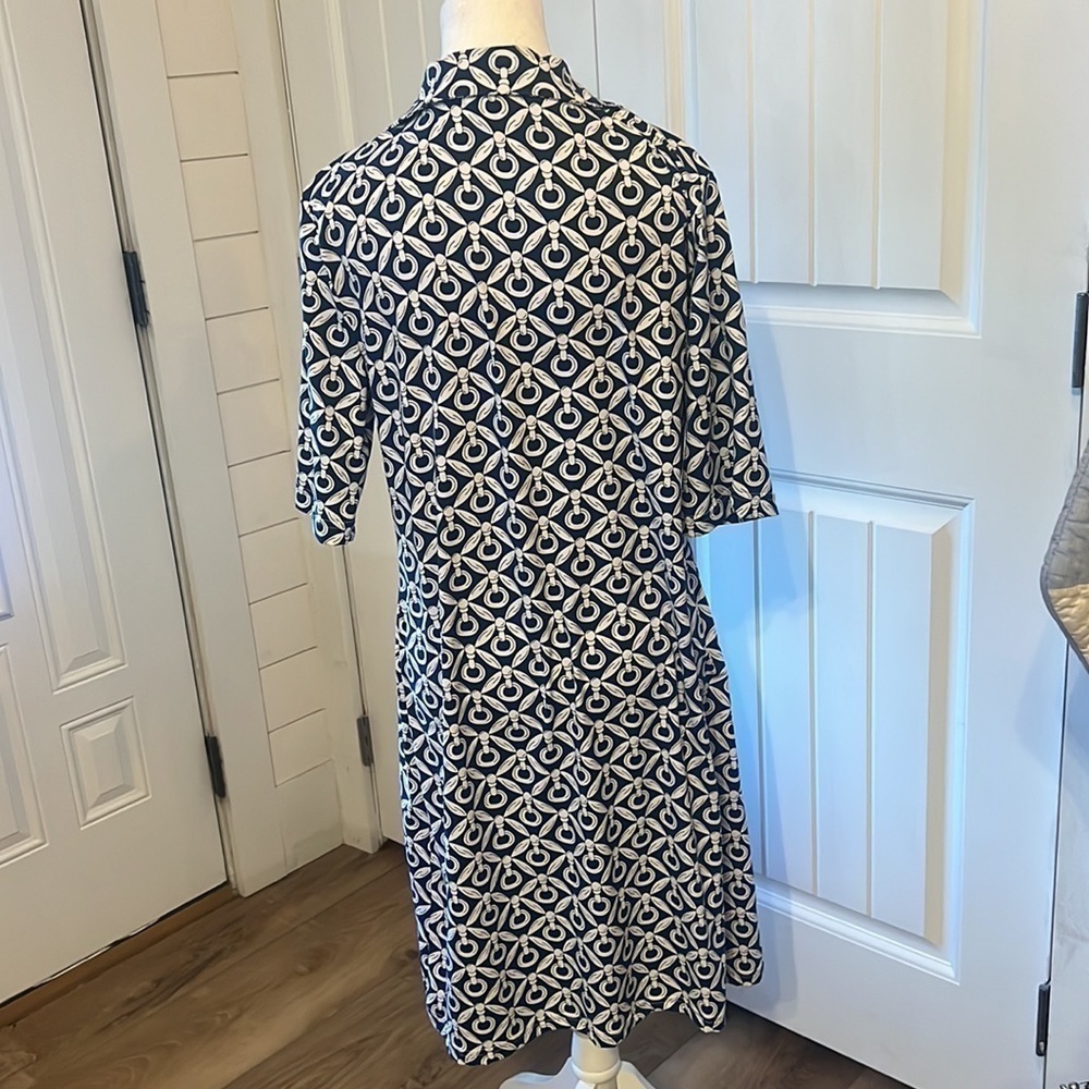 Tabi Womens blue and white dress size medium - Picture 5 of 7